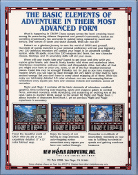 Might and Magic II Commodore 64 US box art